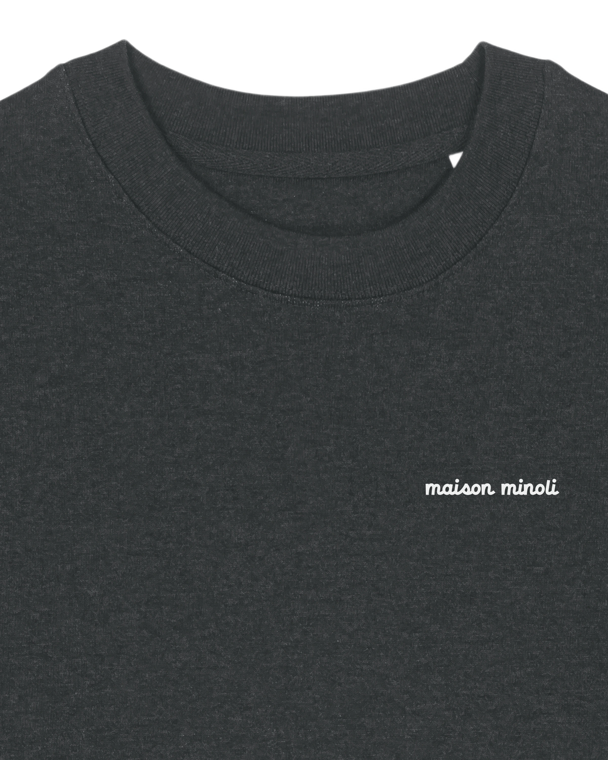 Dark Heather Grey close-up